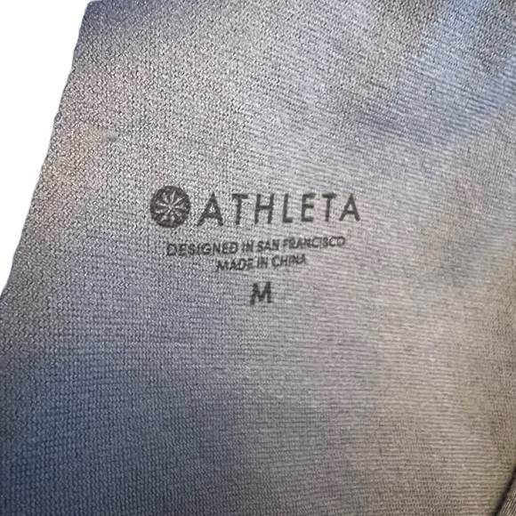 Athleta - NWT Knot Bow Swim Beach Tankini Lined Ruched Padded HalterTop Sz M - Picture 9 of 9